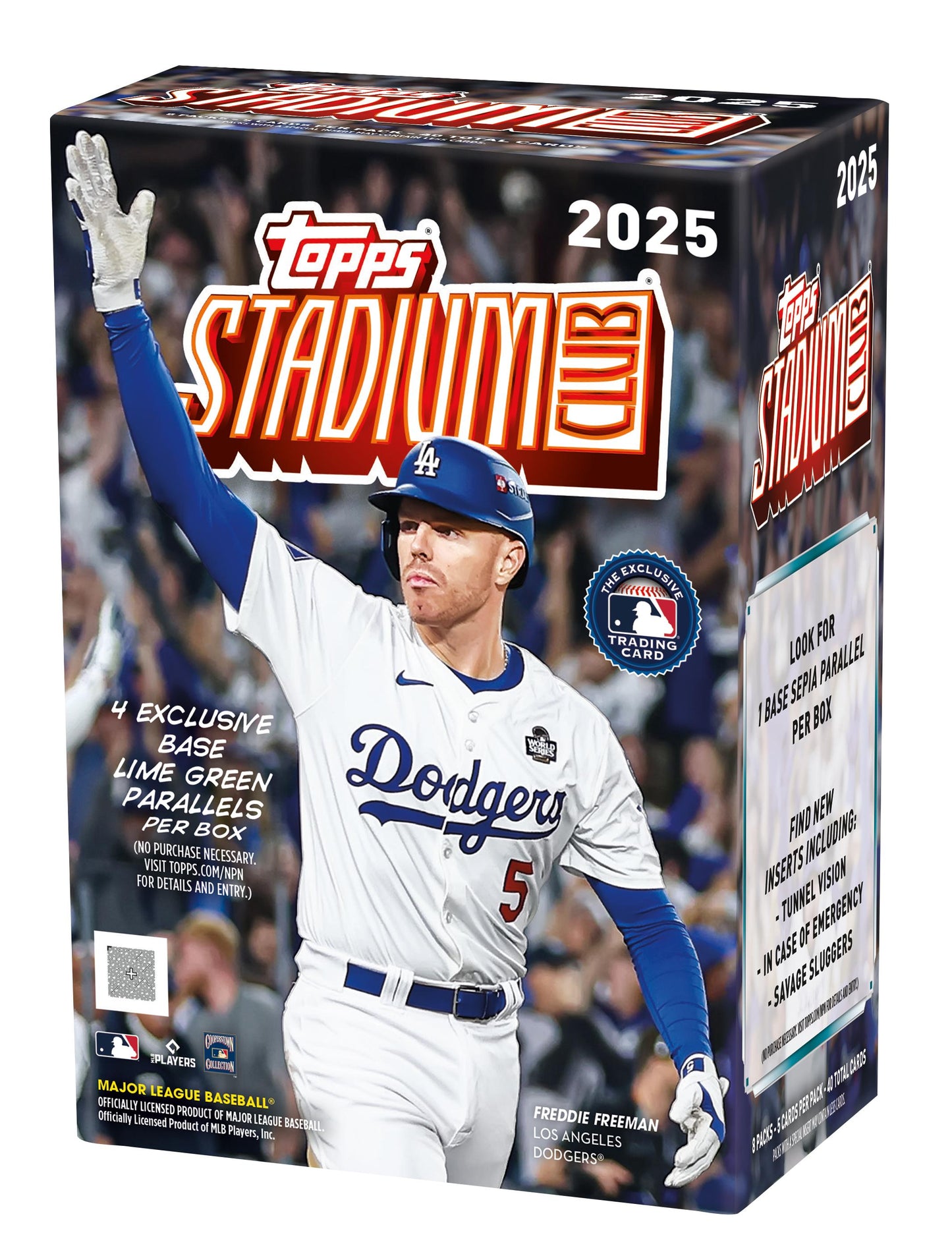 2025 Topps Stadium Club MLB Baseball Blaster Box