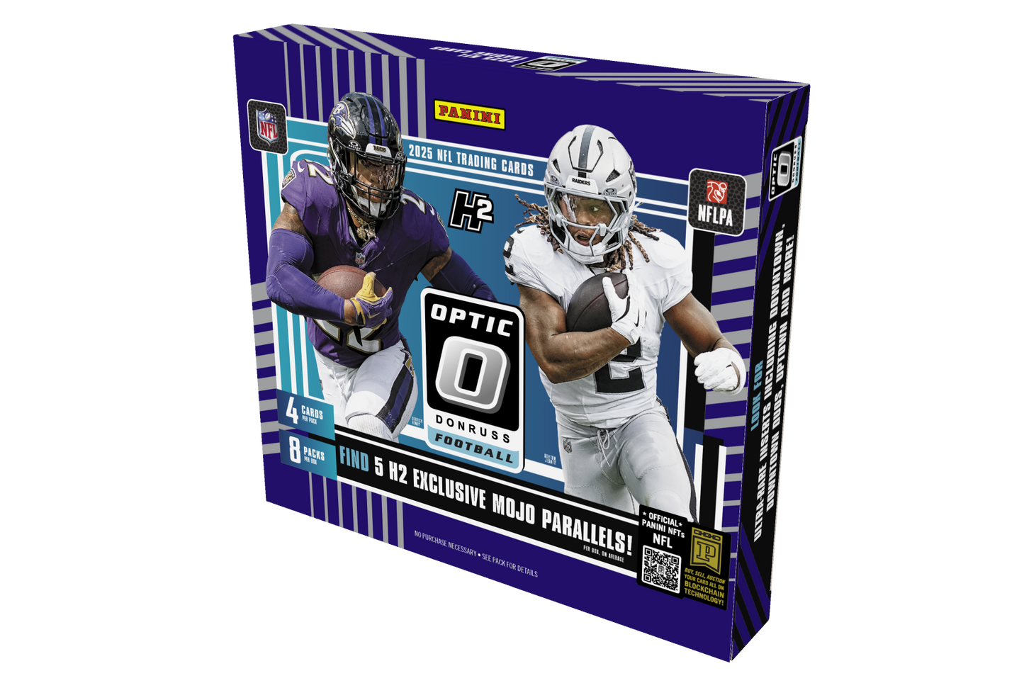 2025-26 Panini Donruss Optic NFL Football H2 Hobby Box