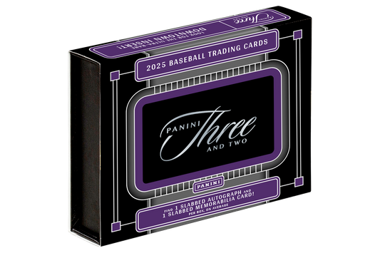2025 Panini Three & Two MLB Baseball Hobby Box