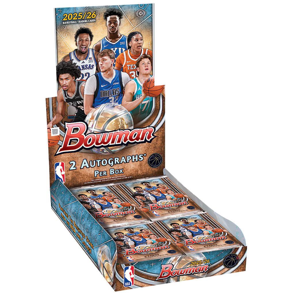 2025-26 Topps Bowman Chrome Basketball Hobby Box