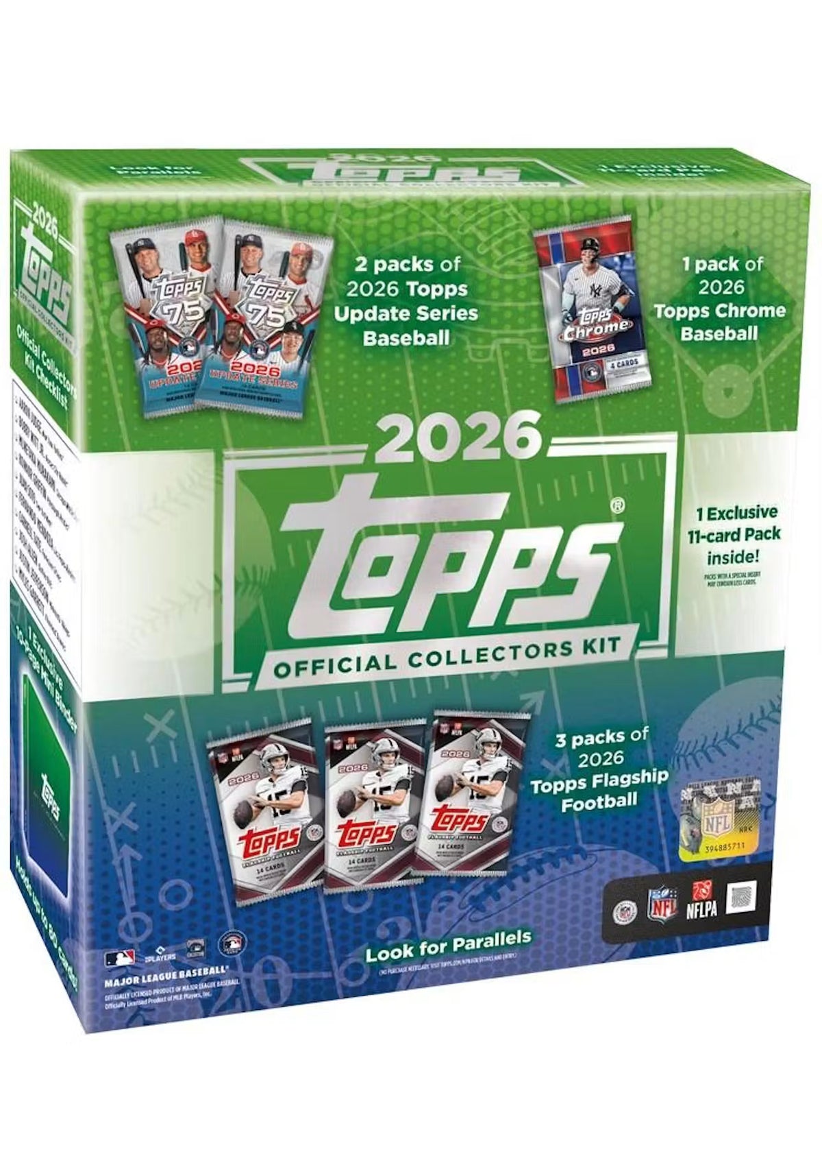 2026 Topps Official NFL x MLB Collectors Crate