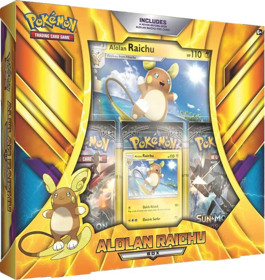 Pokemon - Sun And Moon - Alolan Raichu Box