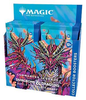 Magic The Gathering - MTG - Dungeons and Dragons - Commander Legends - Battle for Baldur's Gate - Collector Booster Box