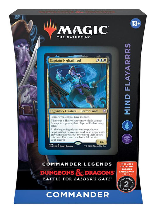 Magic The Gathering - MTG - Commander Deck - Mind Flayarrrs