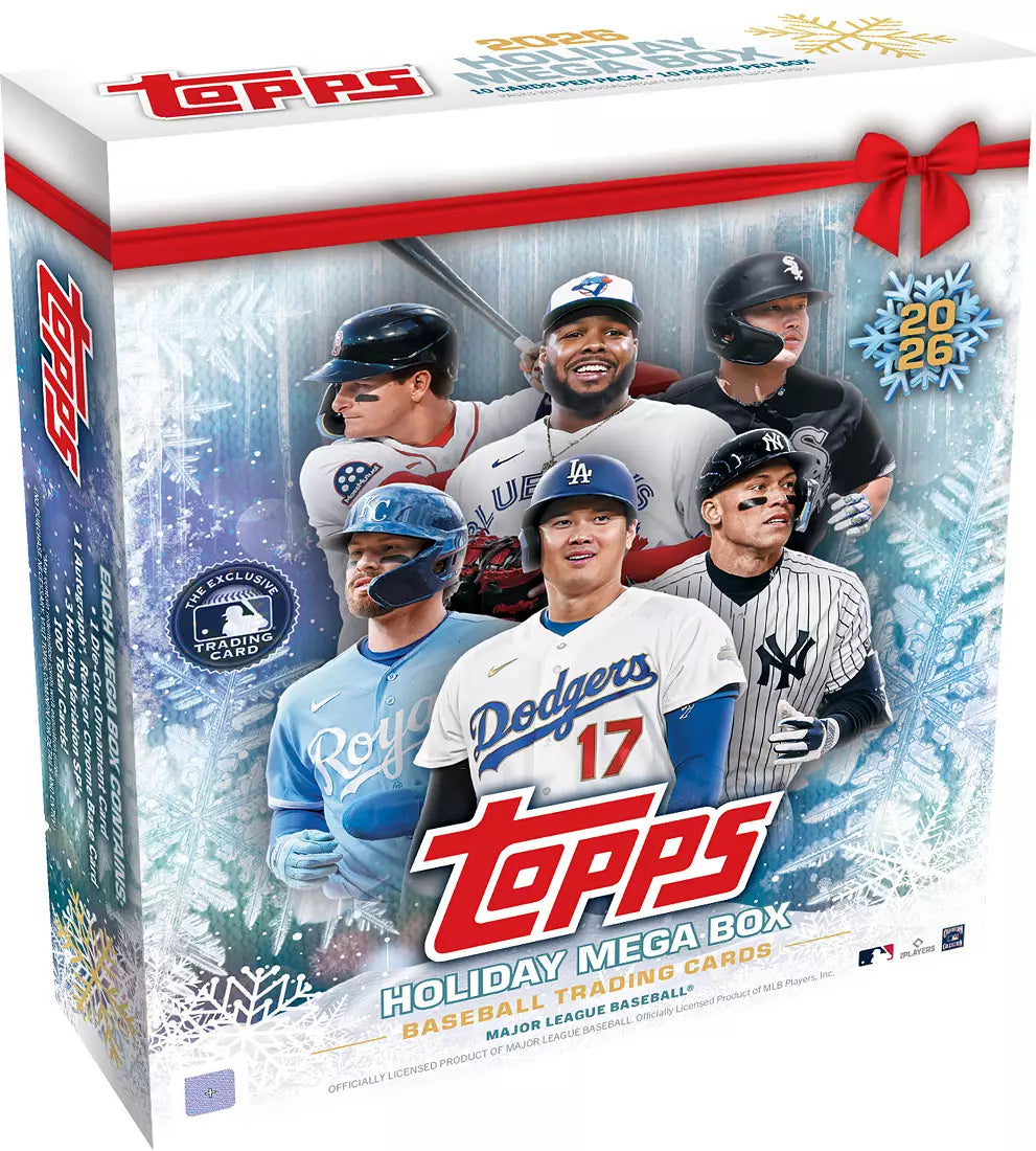 2026 Topps Holiday MLB Baseball Mega Box