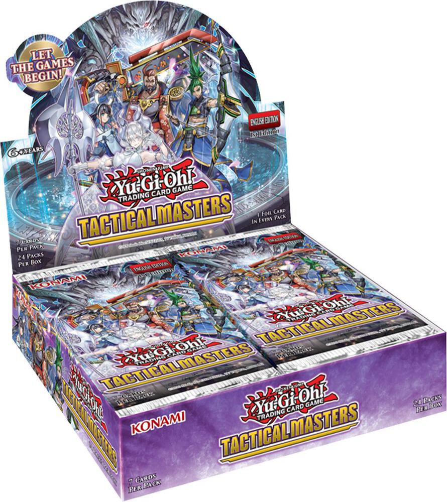 Konami - Yu-Gi-Oh! - Tactical Masters - 1st Edition - Booster Box