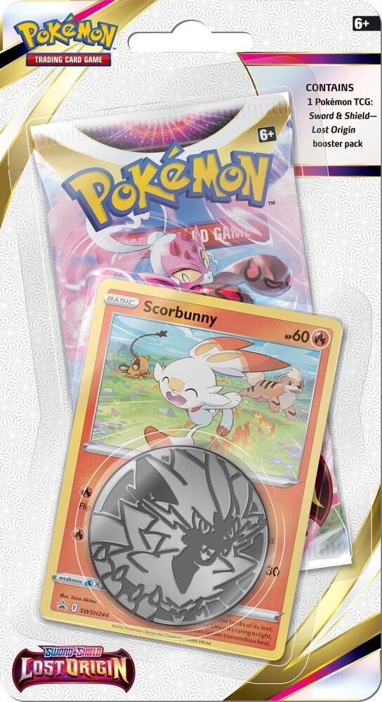 Pokemon - Sword and Shield - Lost Origin - Checklane Blister Pack - Styles Vary