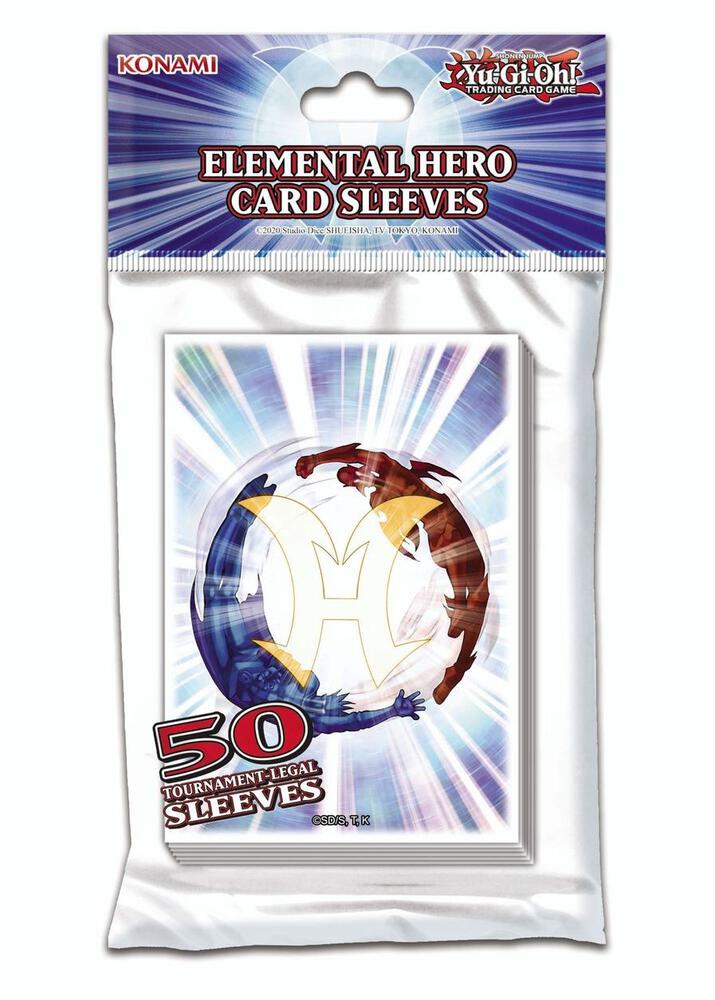 Konami - Yu-Gi-Oh! - Elemental Hero Card Sleeves - 50ct