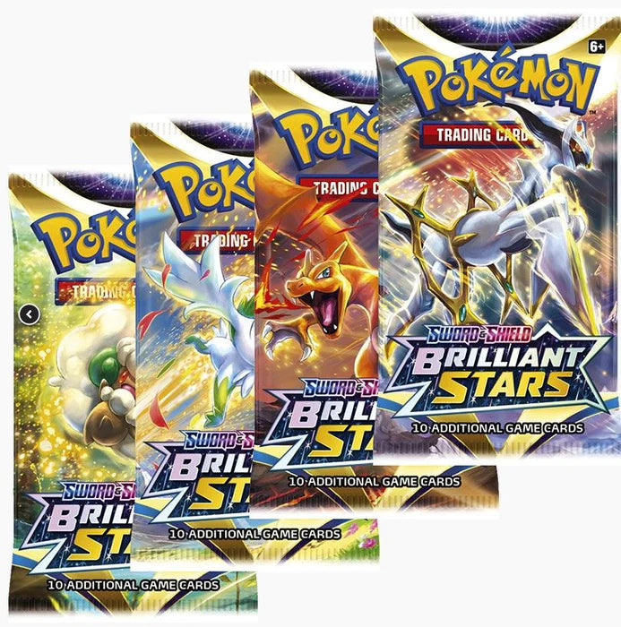 Pokemon - Sword and Shield - Brilliant Stars - Booster Pack - Style Va jawbreakers Pokemon - Sword and Shield - Brilliant Stars - Booster Pack - Style Va jawbreakers
