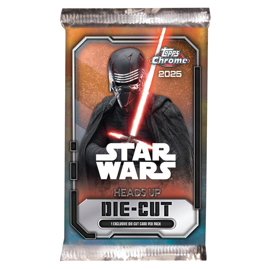 2025 Topps Chrome Star Wars Heads Up Die Cut Pack
