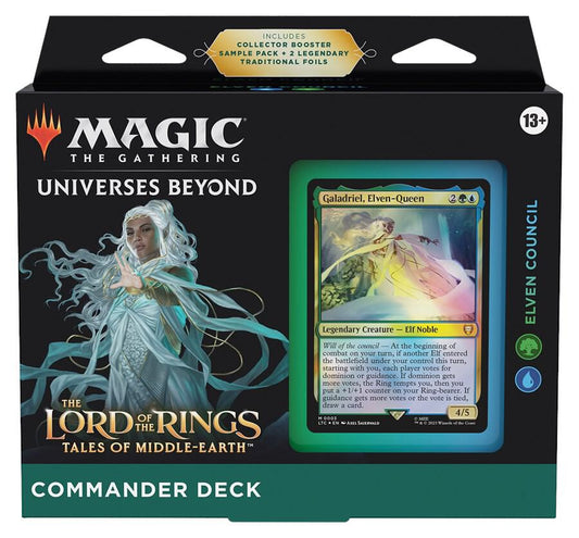 Magic the Gathering - MTG - The Lord of the Rings Tales of Middle Earth - Commander Deck - Elven Council