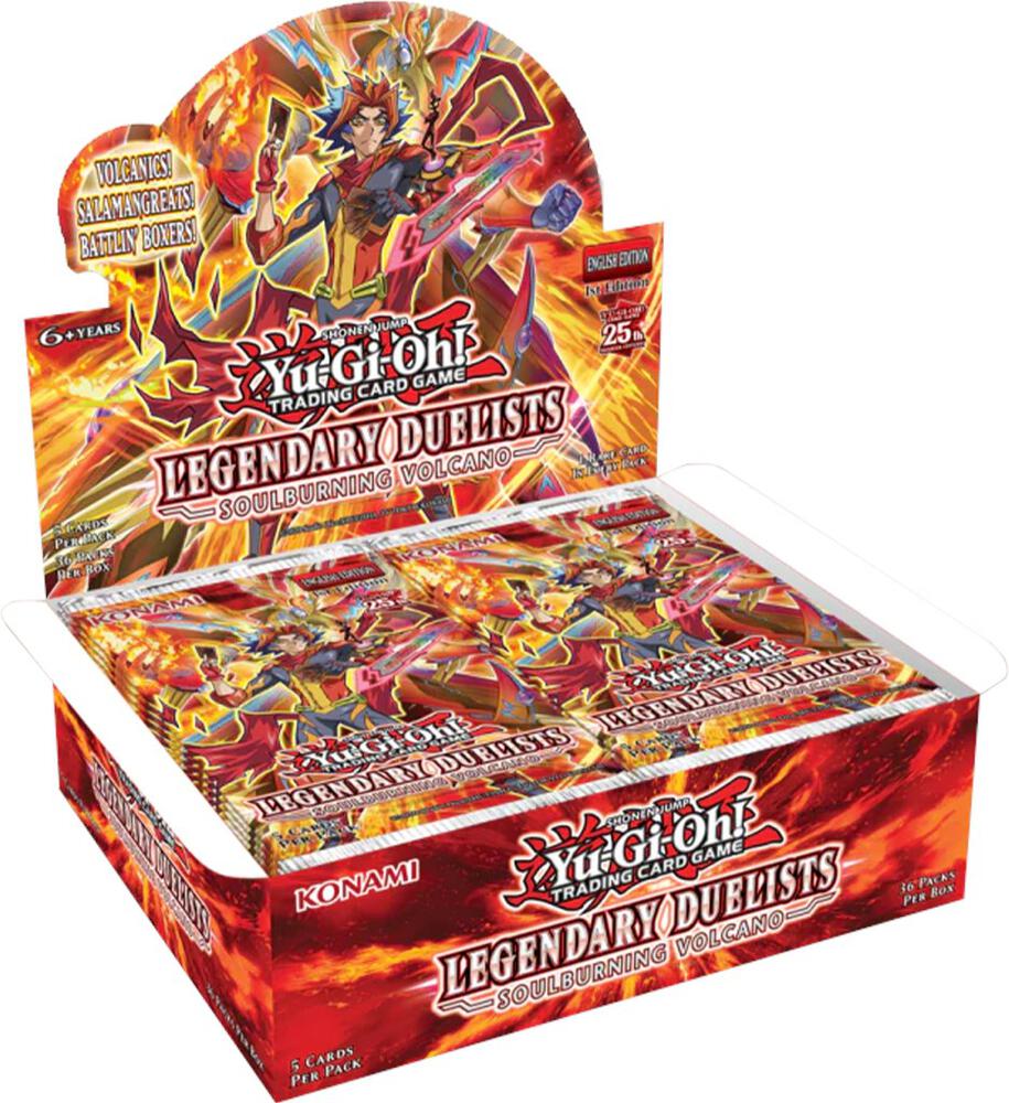 Konami - Yu-Gi-Oh! - Legendary Duelists - Soulburning Volcano - Booster Box