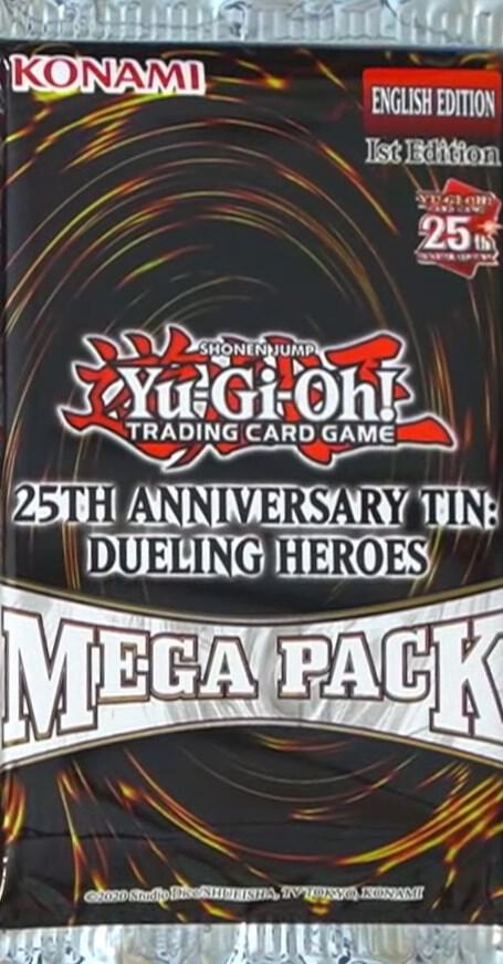 Konami - Yu-Gi-Oh! - 25th Anniversary Tin: Dueling Heroes - Booster Pack