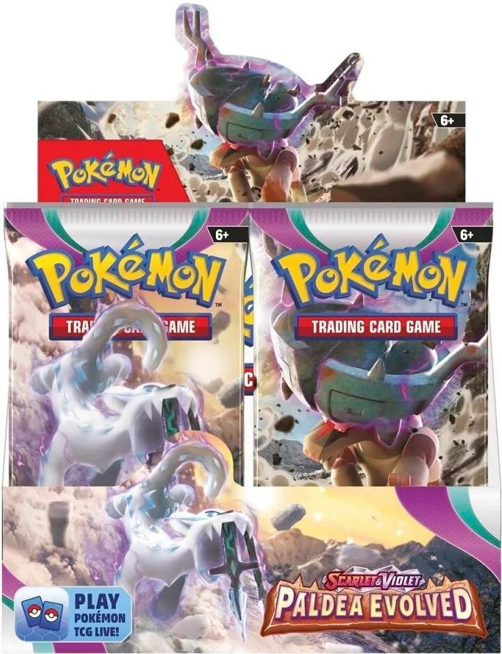 Pokemon - Scarlet and Violet - Paldea Evolved - SV02 - Booster Box
