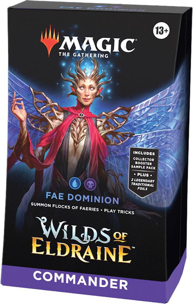 Magic the Gathering - MTG - Wilds of Eldraine - Commander Decks - Styles Vary