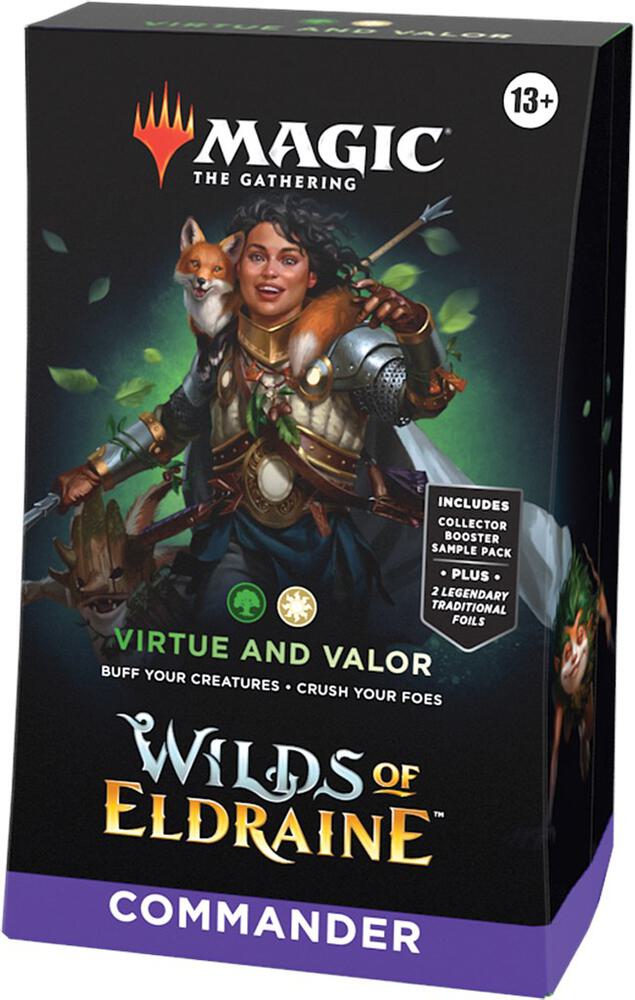 Magic the Gathering - MTG - Wilds of Eldraine - Commander Decks - Styles Vary