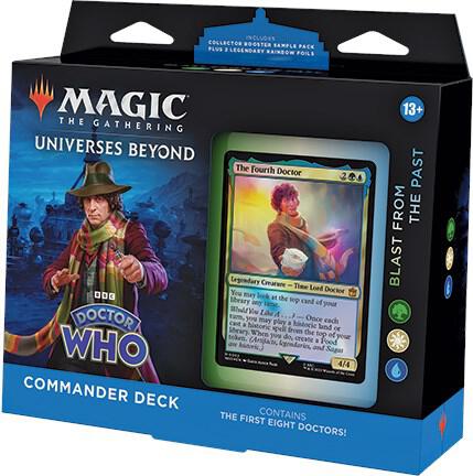 Magic the Gathering - MTG - Doctor Who - Blast From The Past - Commander Deck
