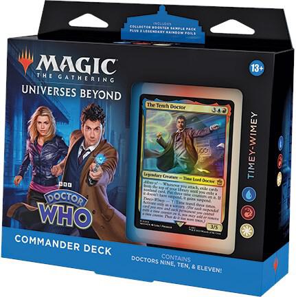 Magic the Gathering - MTG - Doctor Who - Timey-Wimey - Commander Deck