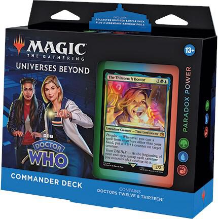 Magic the Gathering - MTG - Doctor Who - Paradox Power - Commander Deck