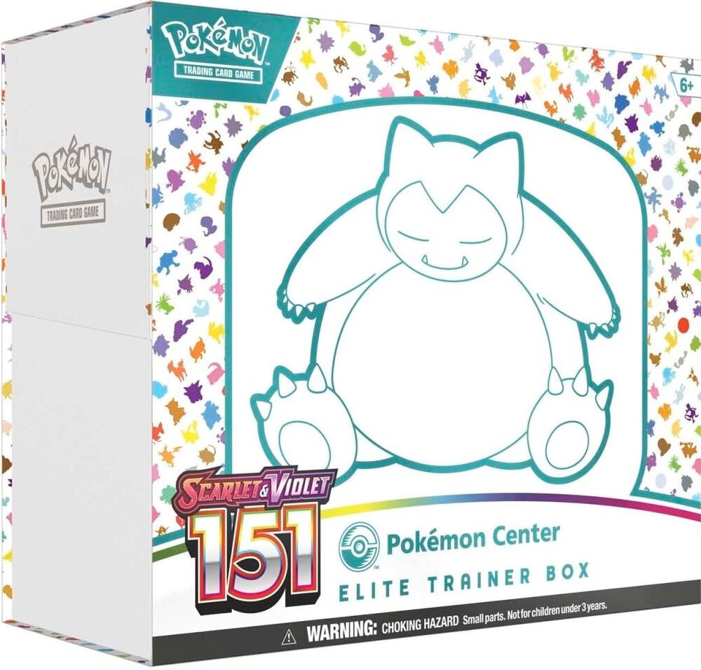 Pokemon - Scarlet and Violet - 151 - SV151 - Pokemon Center Exclusive - ETB - Elite Trainer Box
