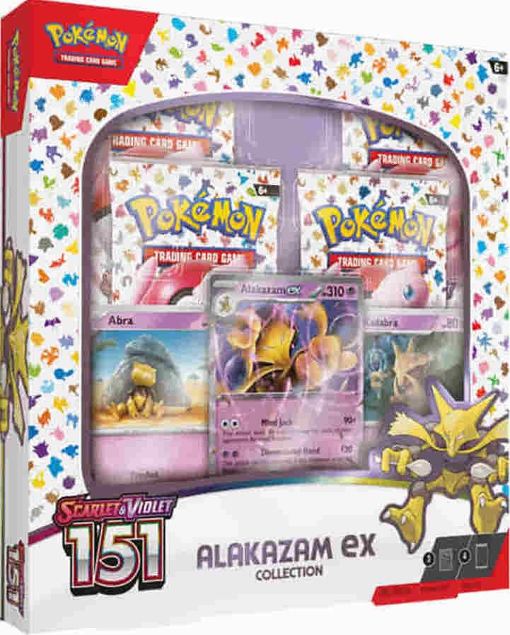 Pokemon - Scarlet and Violet - 151 - SV3.5 - Alakazam EX Collection Box