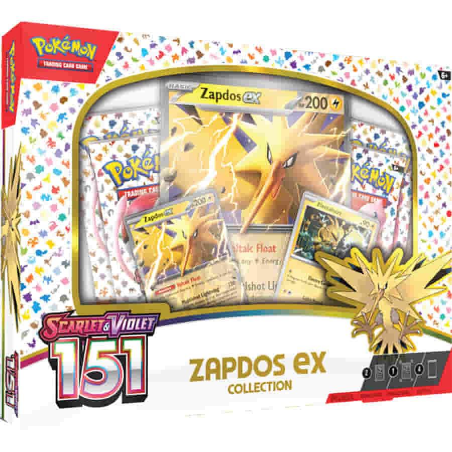 Pokemon - Scarlet and Violet - Pokemon 151 - SV3.5 - Zapdos EX Collection Box
