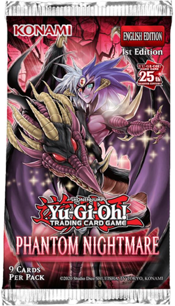 Konami - Yu-Gi-Oh! - Phantom Nightmare - 1st Edition - Booster Pack