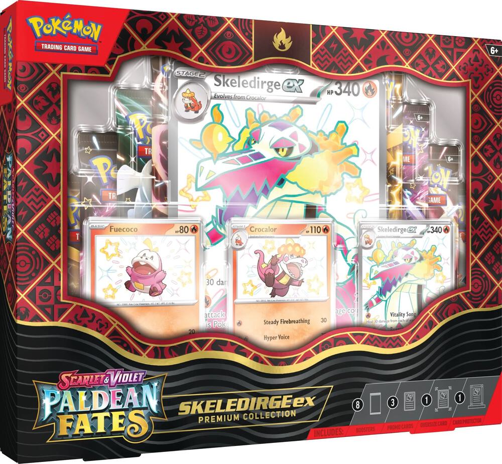 Pokemon - Scarlet and Violet - Paldean Fates - SV4.5 - Premium Collection Box - Style Varies