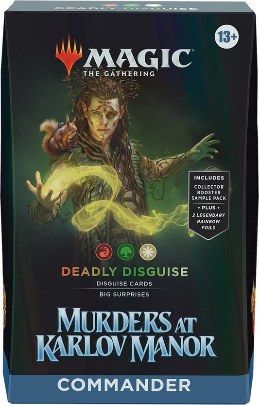 Magic the Gathering - MTG - Murders At Karlov Manor - Commander Deck - Deadly Disguise
