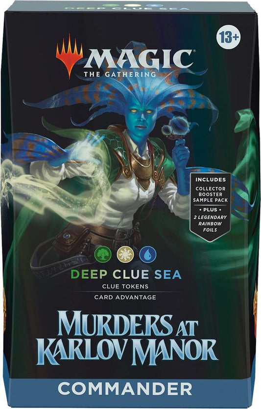Magic the Gathering - MTG - Murders At Karlov Manor - Commander Deck - Deep Clue Sea