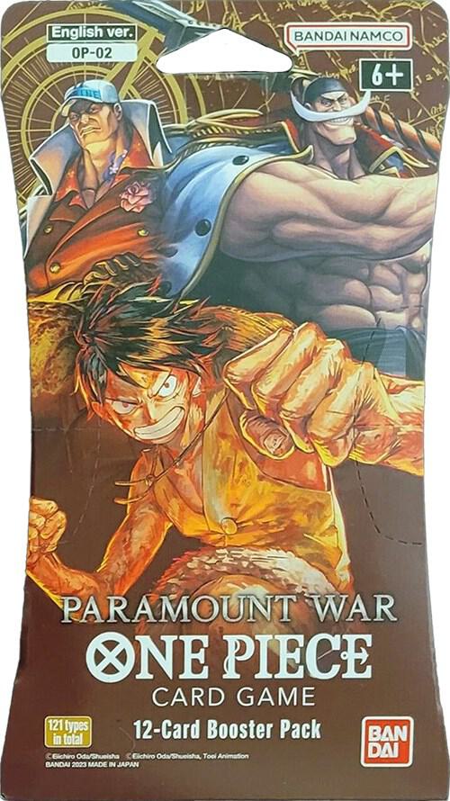 Bandai - One Piece - Paramount War - OP02 - Sleeved Booster Pack