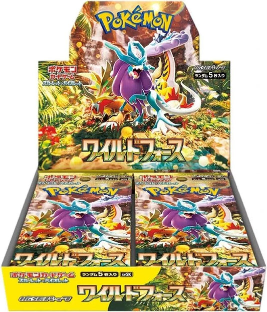 Pokemon - Wild Force - SV5K - Booster Box - Japanese