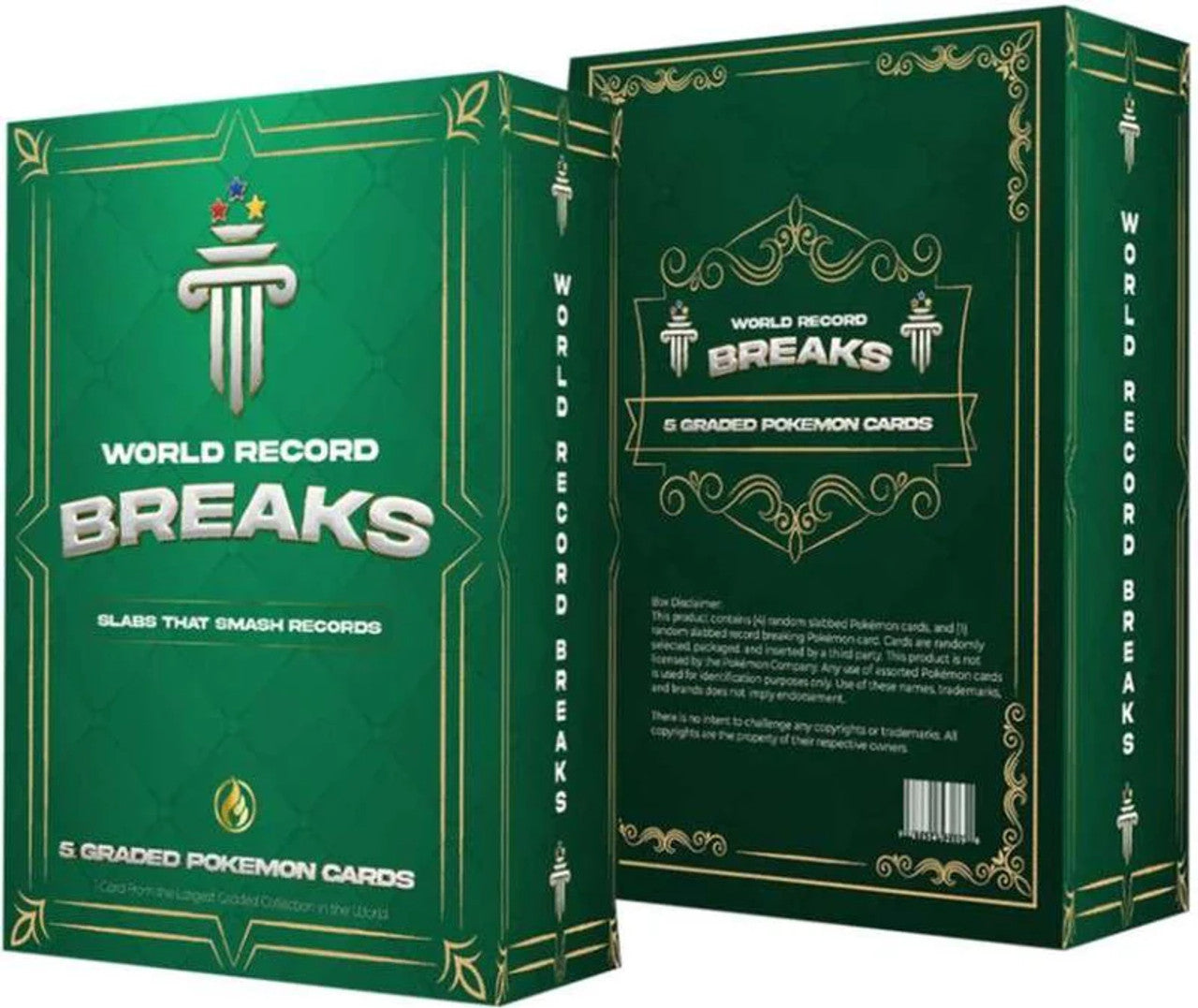 World Record Breaks Slab Packs (5 Count) (Pokemon)