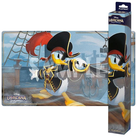 Disney - Lorcana - Azurite Sea - Playmat - Donald Duck Buccaneer