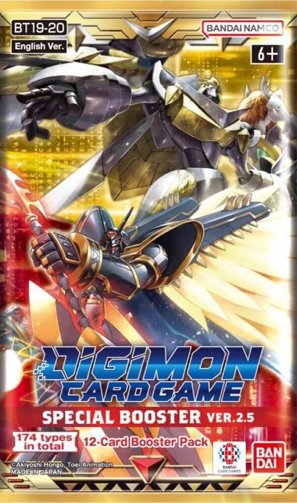 Bandai - Digimon - Special Booster Version 2.5 - BT19-20 - Booster Pack