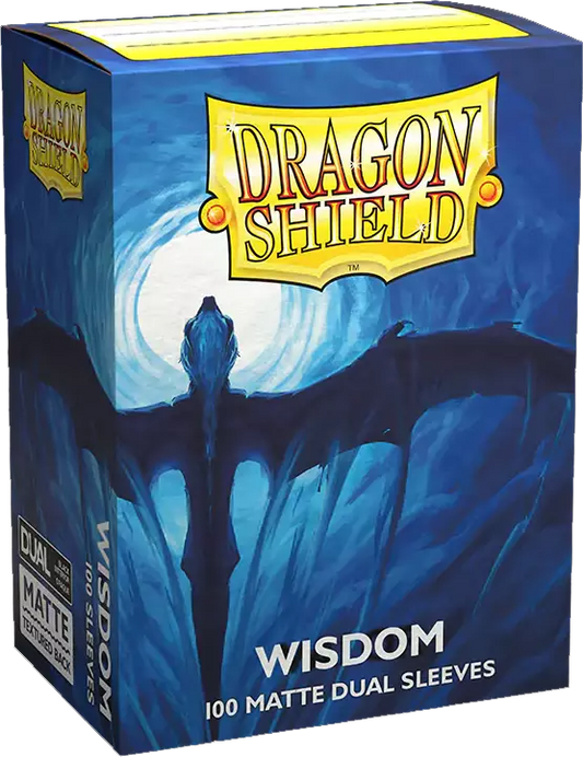 Dragon Shield - 100 Standard Sleeves - Matte Dual Sleeves - Wisdom