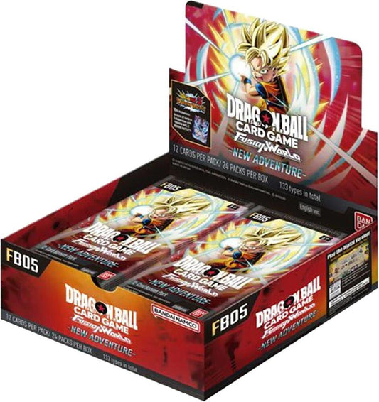 Bandai - Dragon Ball Super - Fusion World - New Adventure - FB05 - Booster Box