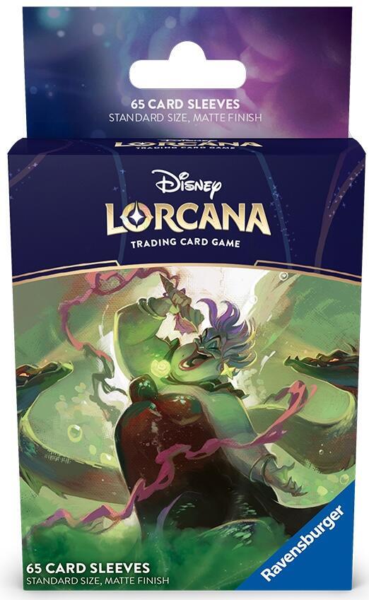 Disney - Lorcana - 65 Card Sleeves - Ursula Deceiver of All