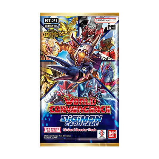 Bandai - Digimon - World Convergence - BT21 - Booster Pack