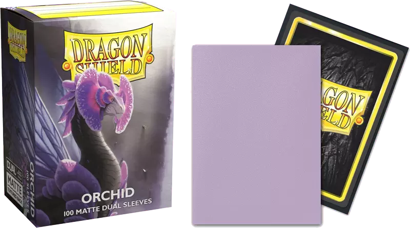 Dragon Shield - 100 Standard Sleeves - Matte Dual Sleeves - Orchid