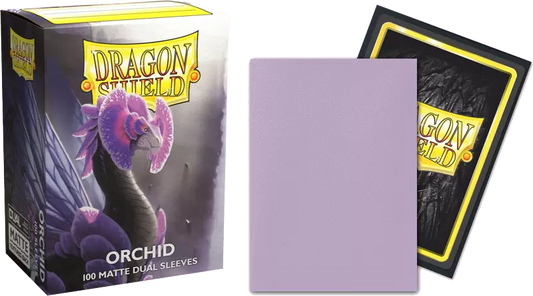 Dragon Shield - 100 Standard Sleeves - Matte Dual Sleeves - Orchid