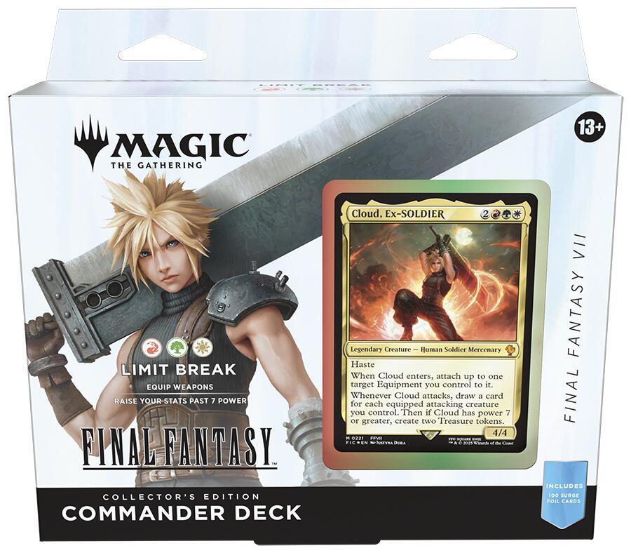 Magic the Gathering - MTG - Final Fantasy - Collector Commander Deck