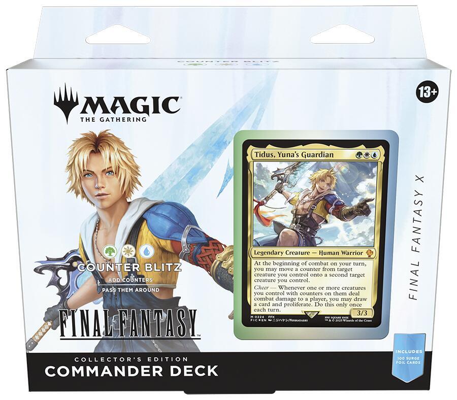 Magic the Gathering - MTG - Final Fantasy - Collector Commander Deck