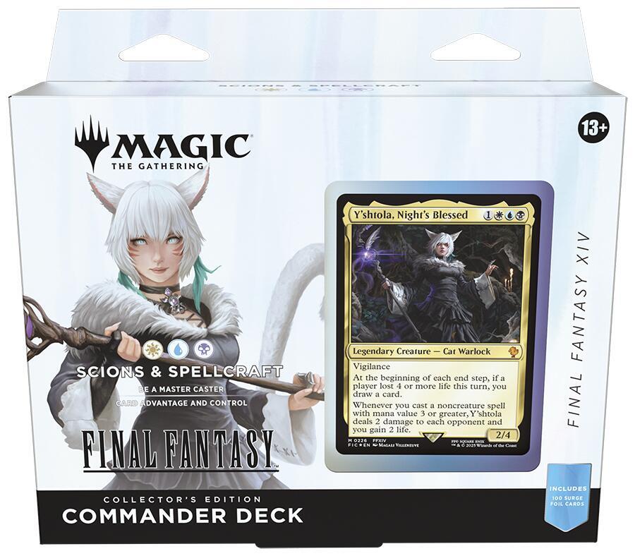 Magic the Gathering - MTG - Final Fantasy - Collector Commander Deck