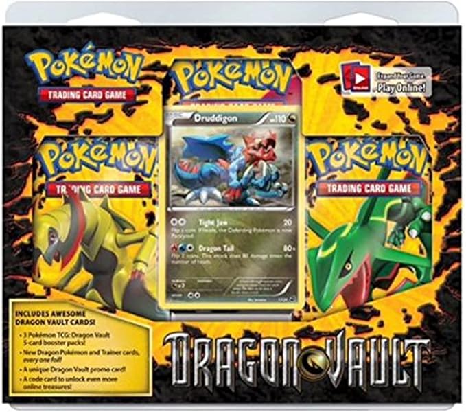 Pokemon - Black And White - Dragon Vault - 3 Pack Blister jawbreakers Pokemon - Black And White - Dragon Vault - 3 Pack Blister jawbreakers