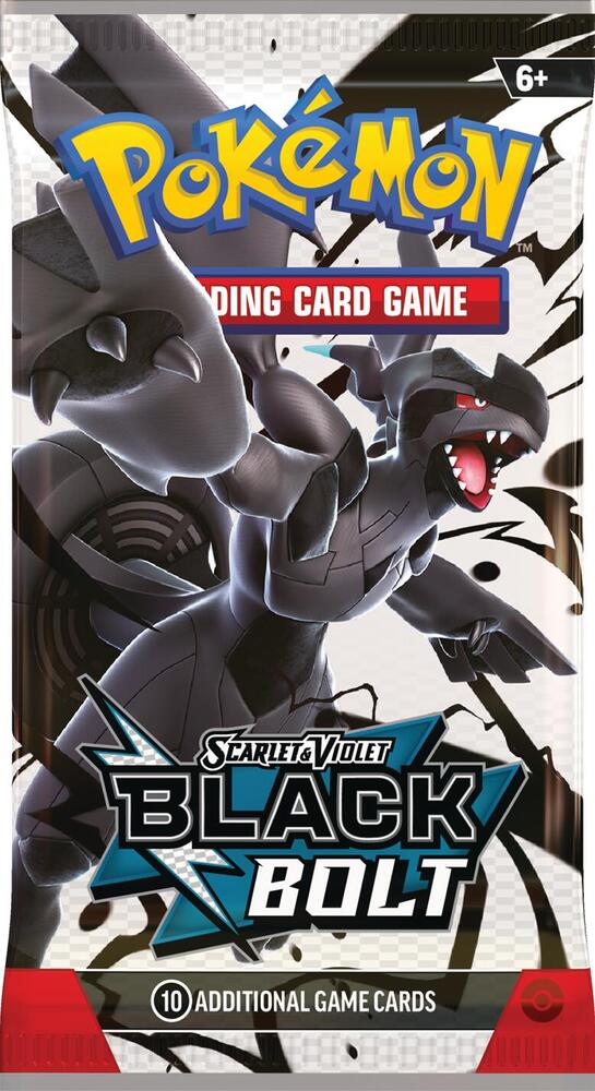 Pokemon - Scarlet and Violet - Black Bolt - SV10.5 - Booster Pack