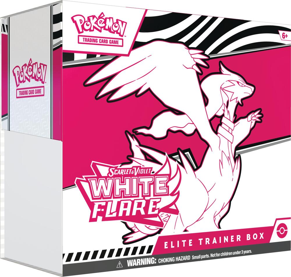 Pokemon - Scarlet and Violet - White Flare - SV10.5 - Elite Trainer Box - ETB