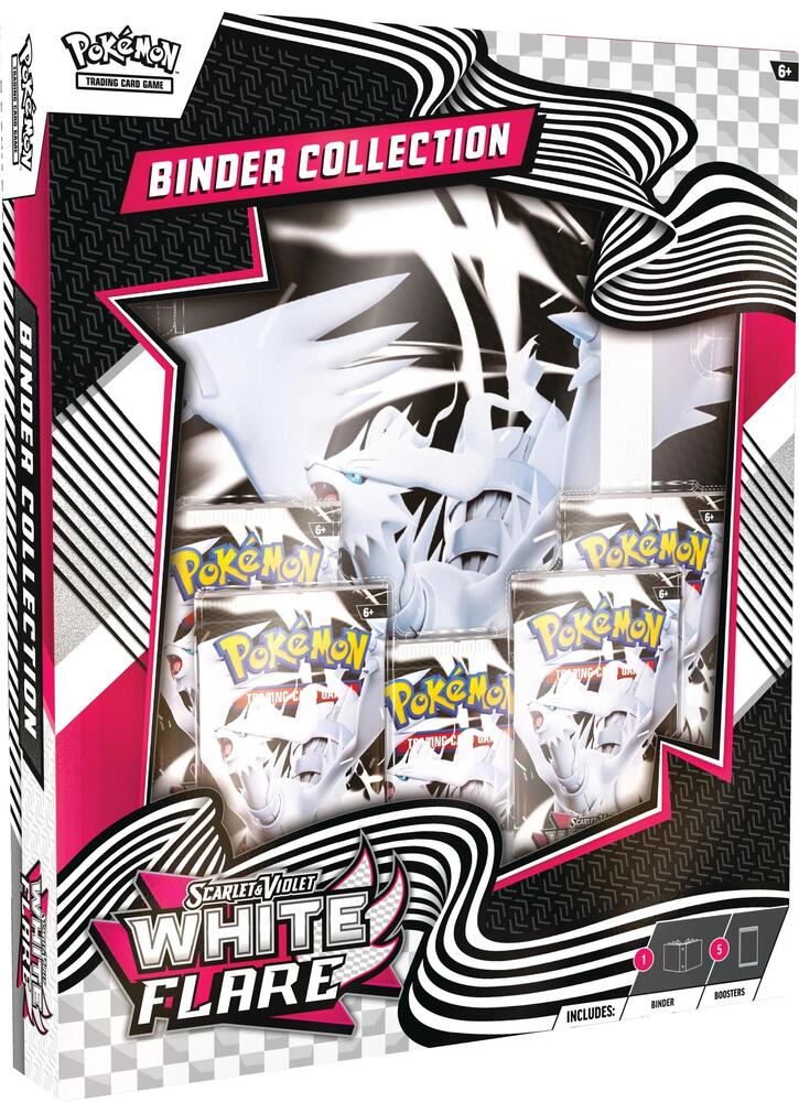 Pokemon - Scarlet and Violet - White Flare - SV10.5 - Binder Collection