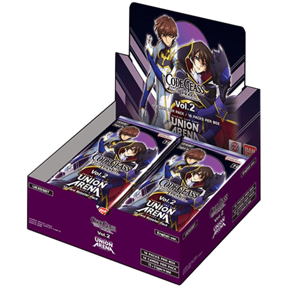 Bandai - Union Arena - Code Geass: Lelouch Of The Rebellion Vol 2 - Booster Box