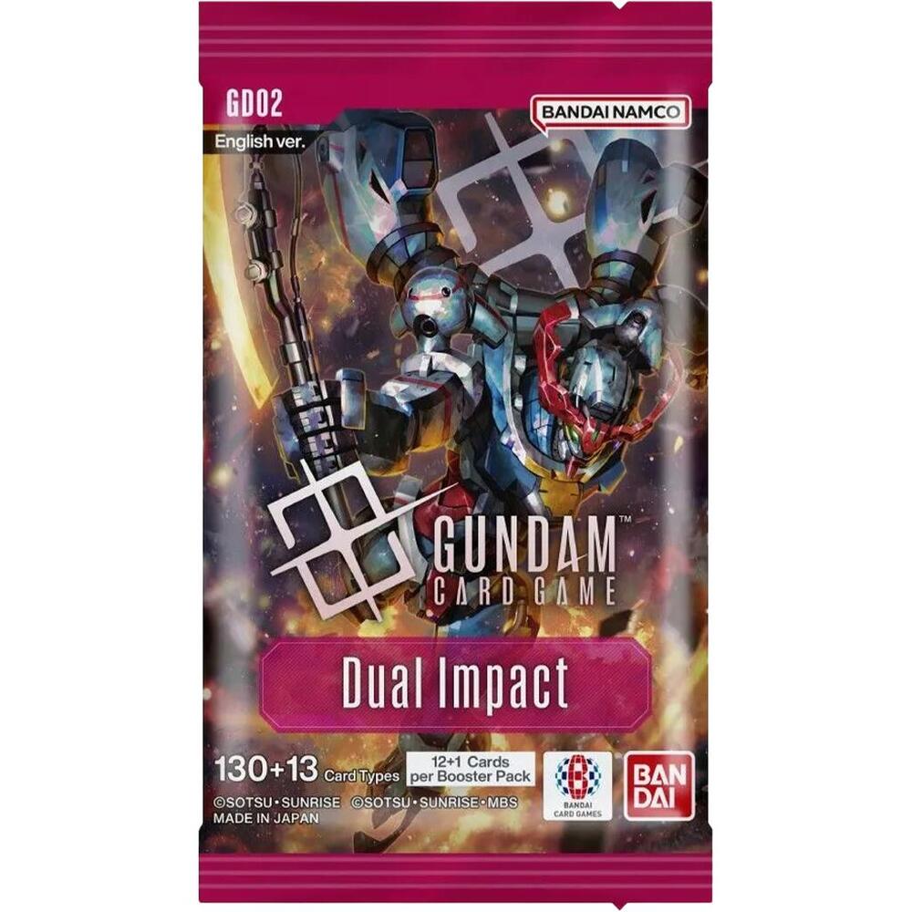 Bandai - Gundam - Dual Impact - GD02 - Sleeved Booster Pack